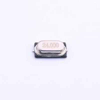 24M 9PF 10PPM 无源晶振 24MHz ±10ppm 9pF HC-49S-SMD-2P-Mini