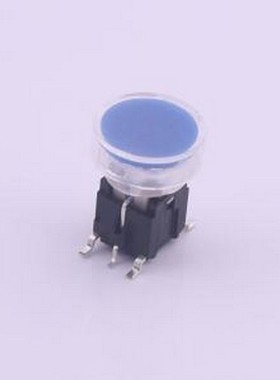 K6-6272S03 轻触开关 蓝色带灯开关 SMD