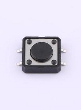 TS1243TP 250gf 009 轻触开关 12*12*4.3mm 立贴 轻触开关 SMD