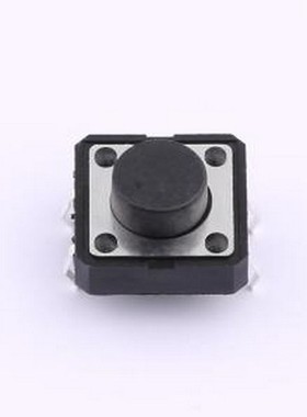 HX TS126CJ 250gf 009 轻触开关 12x12x6mm 立插 轻触开关 插件,1