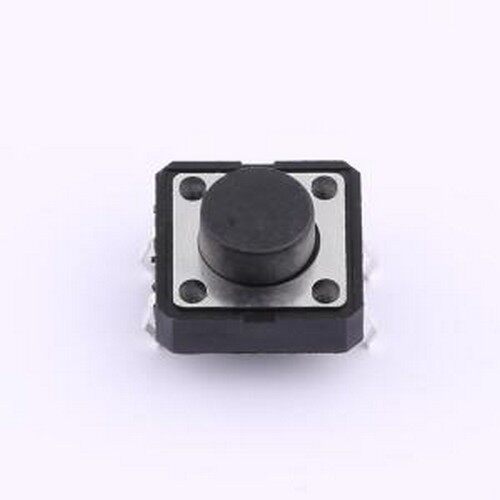 HX TS126CJ 250gf 009 轻触开关 12x12x6mm 立插 轻触开关 插件,1