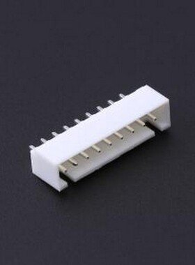 WAFER-HA2.54-9PZZ 线对板针座 HA 2.54mm 1x9P 直插 插件,P=2.5m