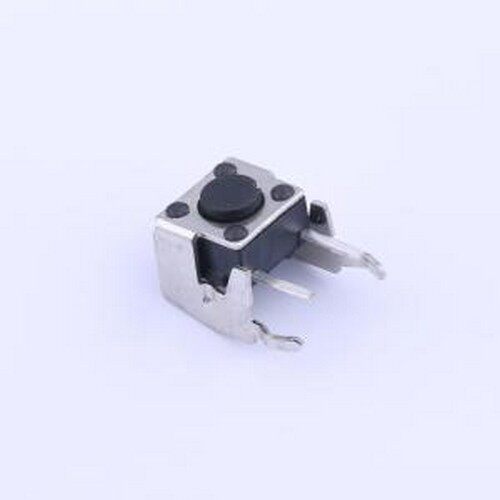 YTSD009A0432501A 轻触开关 6*6*4.3mm 卧插 轻触开关 插件