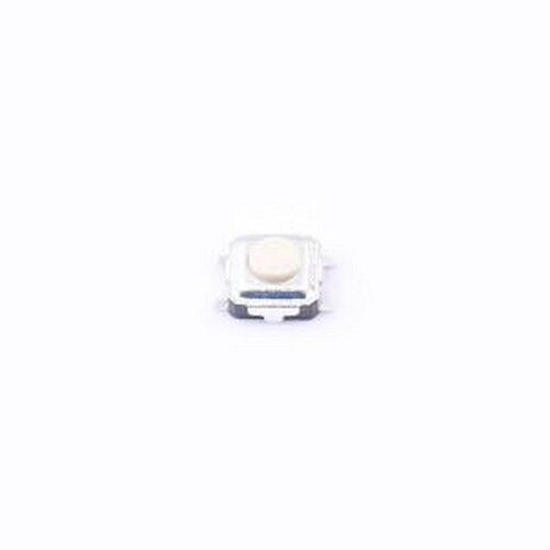 TVAF03-E015B2L-R 轻触开关 3X3/平脚/1.5H/180gf/黑底LCP白钮/带