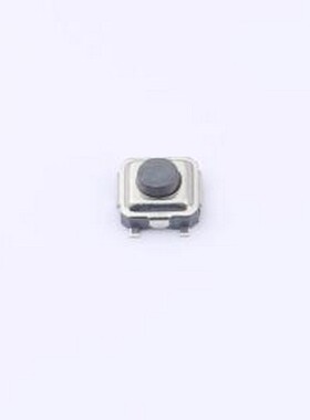 TP13722617 轻触开关 3*3*1.7H 260克力 双弹 黑钮 SMD
