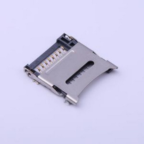 HYC40-TF08-150 SD卡连接器 翻盖式 MicroSD卡(TF卡) 卡座 SMD 3C数码配件 笔记本零部件 原图主图