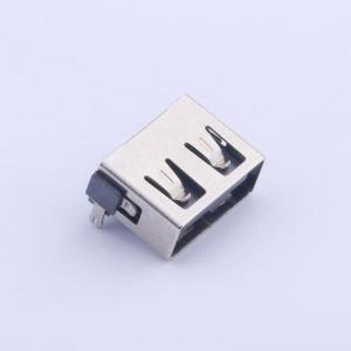 U-A-24DD-W-12 USB连接器 Type-A母卧贴 SMD