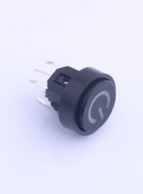 TPB01-137L1B 轻触开关 带红色灯 带支架 插件