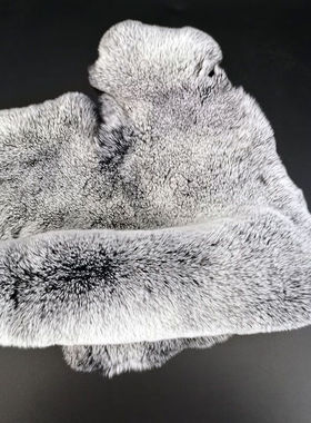 包邮优质獭兔皮整张毛皮原料护膝坐垫手工制作DIY饰品皮草材料