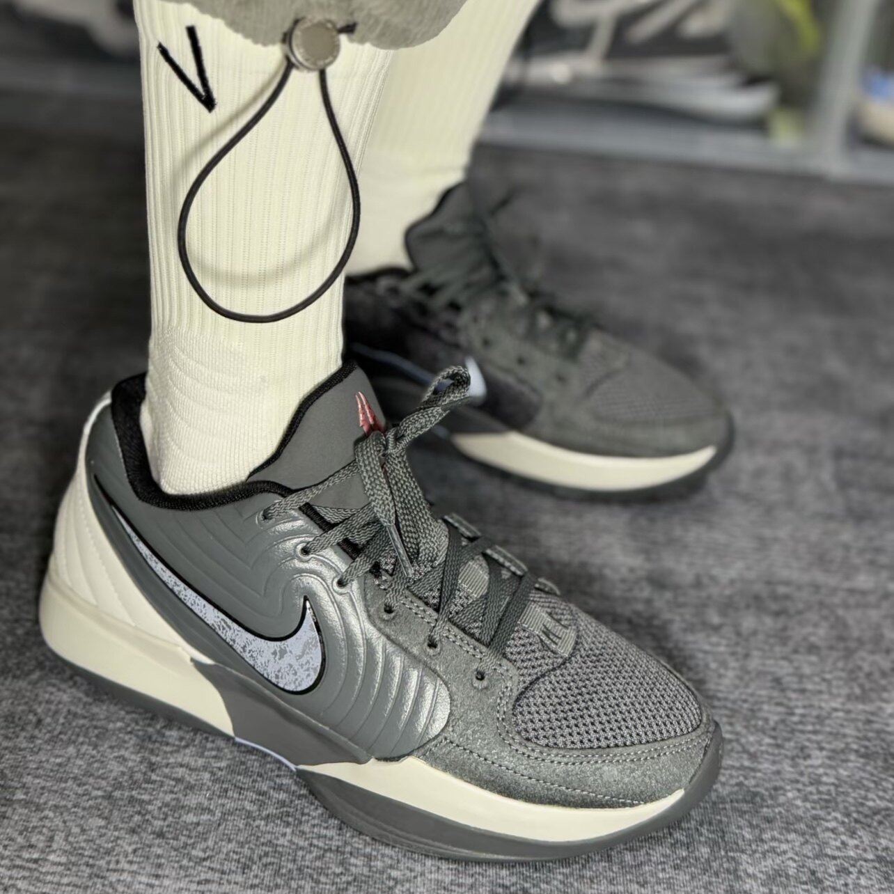 Nike Ja 2 莫兰特二代 EP 低帮 篮球鞋 男款 黑蓝色FD7327-002图片