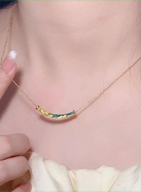 轻奢风项链女高级感国潮复古简约