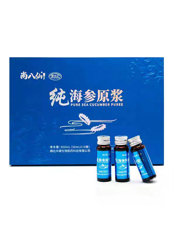 纯海参原浆口服液海参小分子肽冻干粉即食海参山东蓬莱液体海刺参