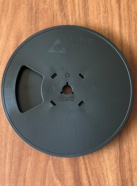 圆盘载带料盘芯片半导体IC卷带13英寸7英寸周转包装黑色