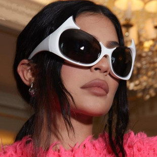 眼镜个性 太阳镜时尚 异形墨镜女sunglasses 欧美未来科技感炫酷新款