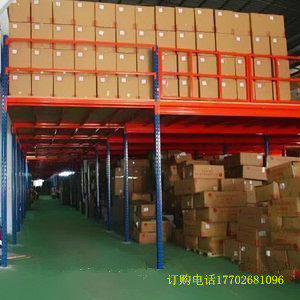 东莞定制阁楼式可拆卸重型加厚平台货架工厂直销隔层工厂库房货架