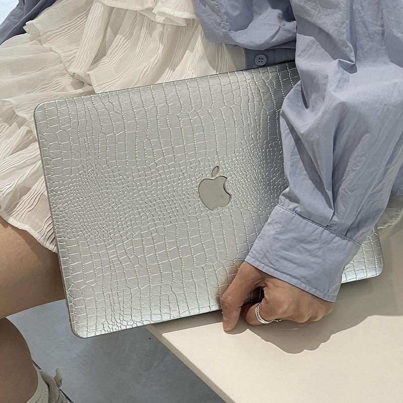 macbook保护壳Air13Pro14鳄鱼纹