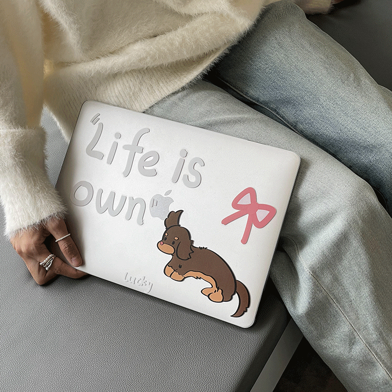 大耳朵狗狗macbook保护壳Air13寸