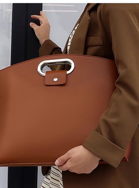 笔记本内胆包14寸手提2024新款女士小众高颜值适用苹果macbookair/pro13英寸联想华为1516电脑包