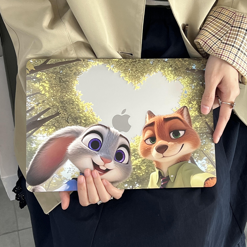 疯狂动物城朱迪尼克苹果保护壳套