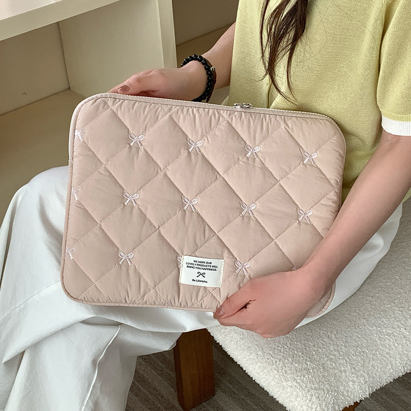 14寸蝴蝶结内胆包笔记本电脑包