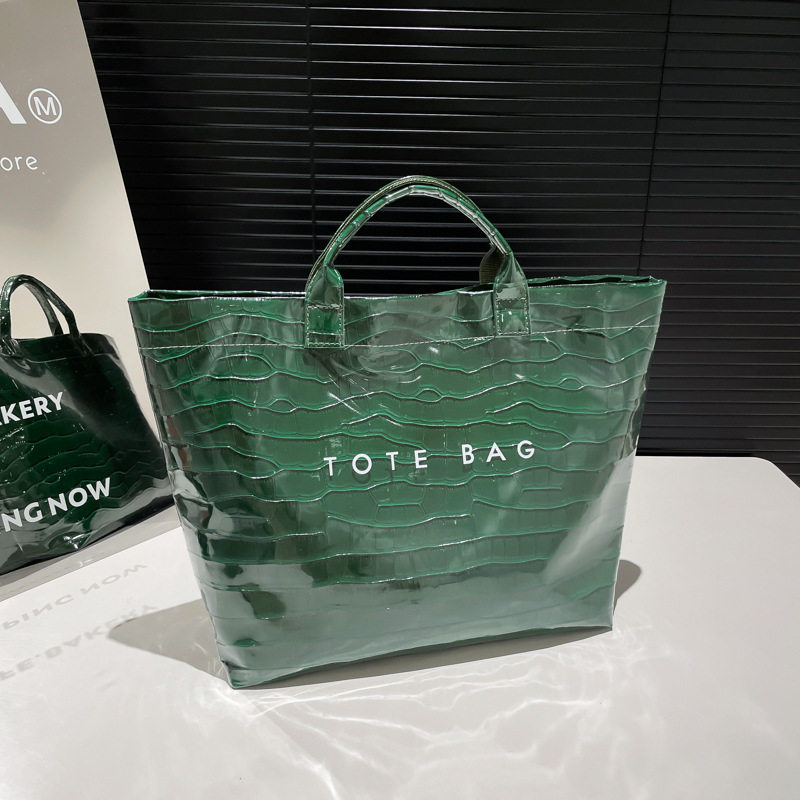 女士手提背包大容量女包新面料时尚小众款杜邦纸牛皮纸手提包