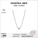单品高级感 Pandora潘多拉爱心三重奏锁骨链项链颈饰时尚 520礼物