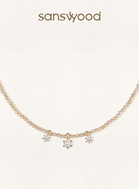 森吾《歌剧魅影》三钻莫桑钻项链