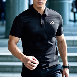男款 官方正品 阿迪达斯短袖 POLO衫 HR8730 夏季 网球运动上衣休闲短袖
