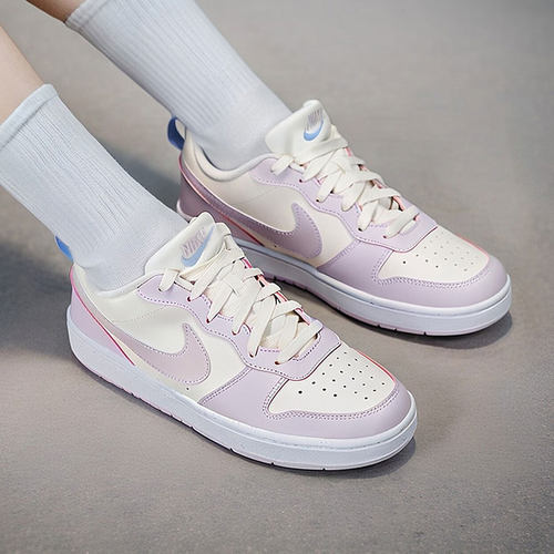 NIKE耐克官方休闲鞋女鞋2026秋季新款运动鞋COURT板鞋透气大童鞋