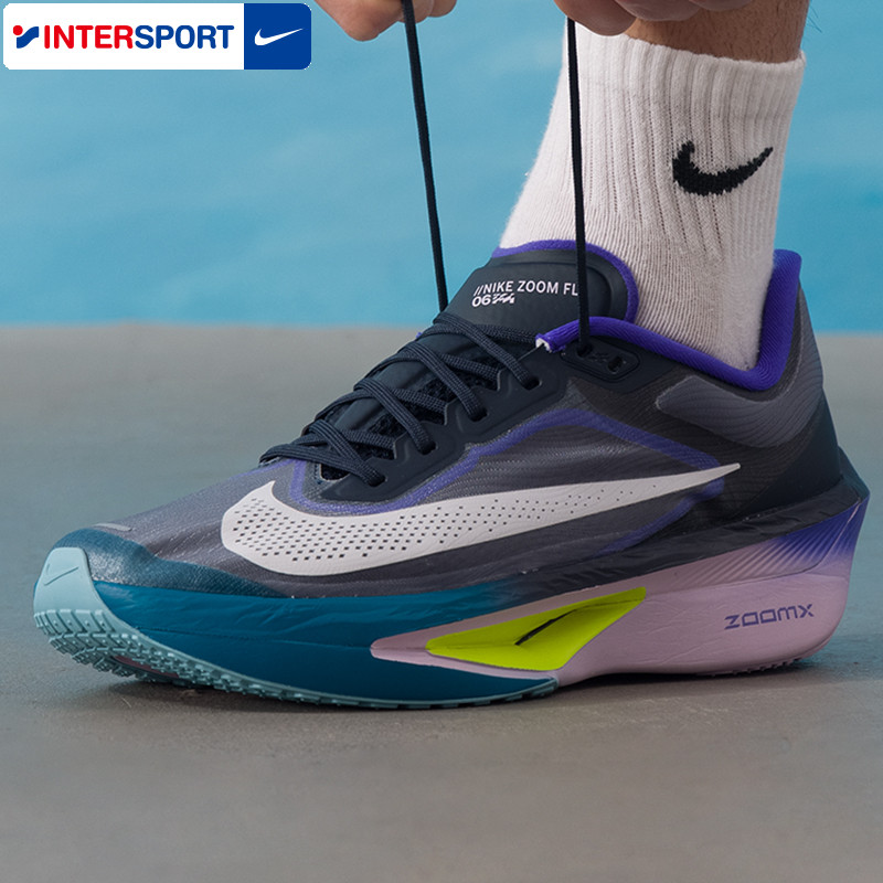 耐克NIKE正品男鞋2025冬季新款ZOOM FLY 6运动鞋透气耐磨跑步鞋子