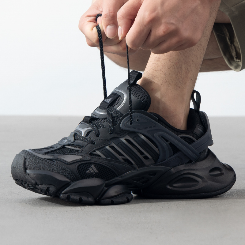 adidas阿迪达斯老爹鞋男鞋女鞋XLG RUNNER轻机甲鞋-赛博JR3086