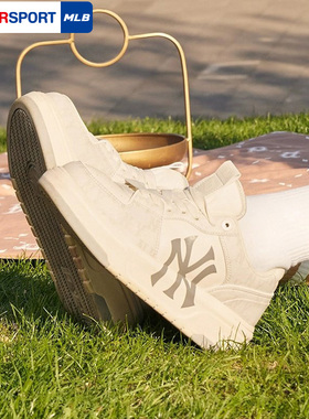 MLB官方板鞋男女鞋2025新款运动鞋情侣复古休闲鞋厚底鞋3ASXCLD4N
