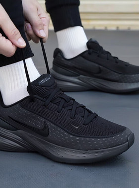 NIKE耐克跑步鞋男鞋2025冬季新款黑色网面透气运动鞋休闲鞋IB2765
