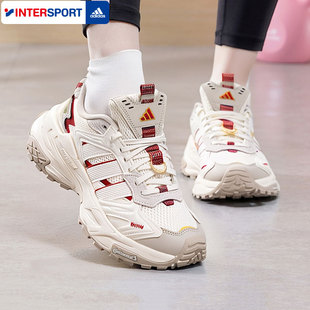 跑步鞋 阿迪达斯男女鞋 情侣运动鞋 2026新年款 KI1855 白色厚底老爹鞋