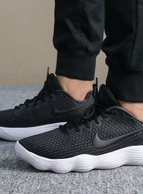 耐克男鞋Nike HD 2017 Low低帮缓震黑白场地实战运动篮球鞋897637
