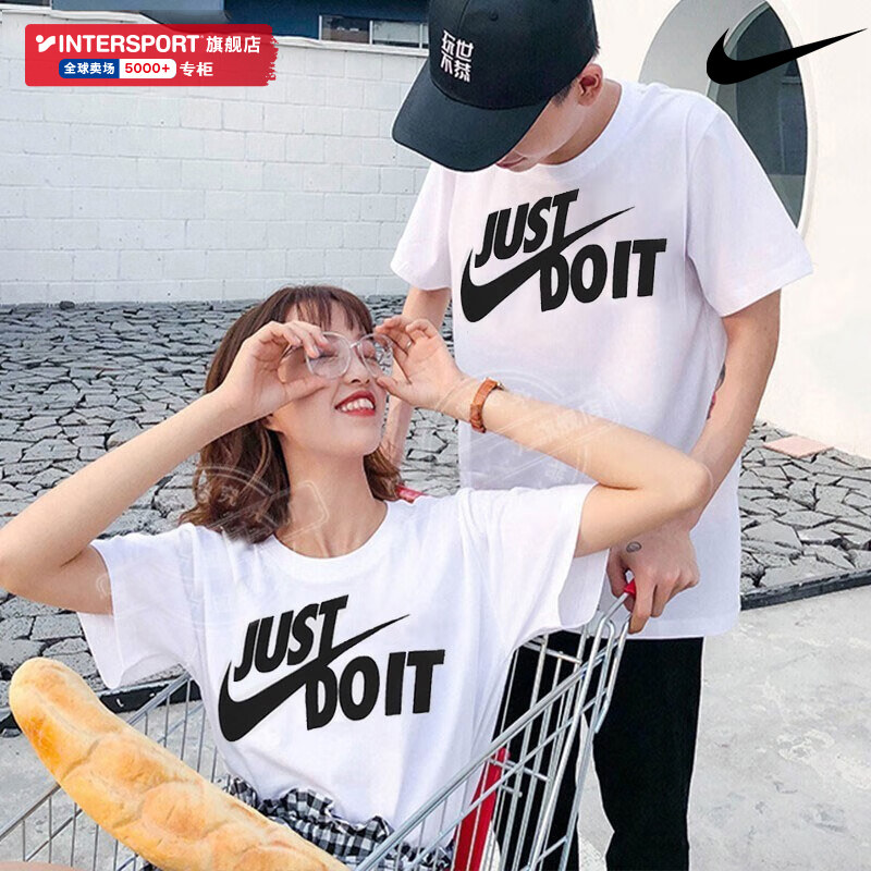 NIKE耐克短袖男装运动休闲满分答题卡全对T恤情侣半袖女装FJ7725