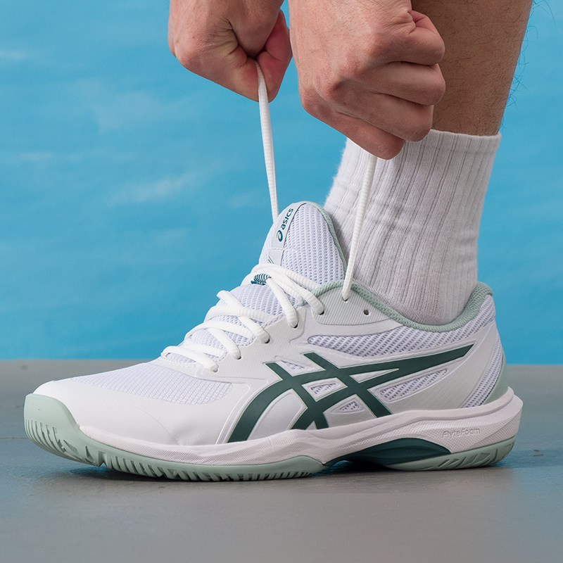 Asics亚瑟士新款绿色Gameff网球鞋DEDICATE 8男鞋女鞋冬季运动鞋,运动鞋new,网球鞋,淘宝优惠券,粉丝福利购,淘宝优惠卷