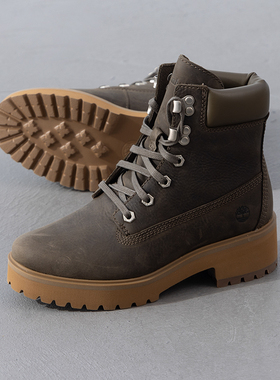 Timberland添柏岚官方女鞋美拉德风高帮靴户外时尚厚底增高|A2CT5