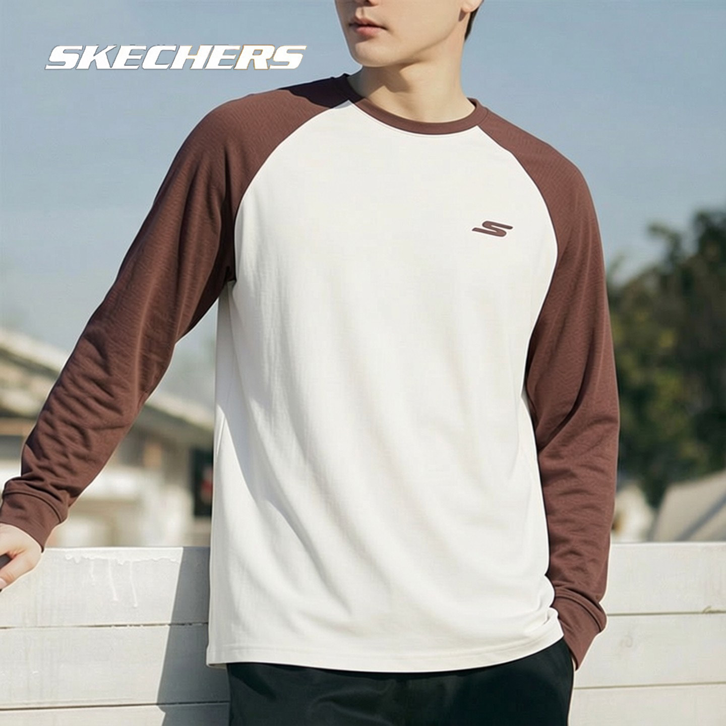 斯凯奇男女长袖T恤26春季新款套头衫宽松休闲跑步运动服P225U139,运动服/休闲服装,运动T恤,淘宝优惠券,粉丝福利购,淘宝优惠卷