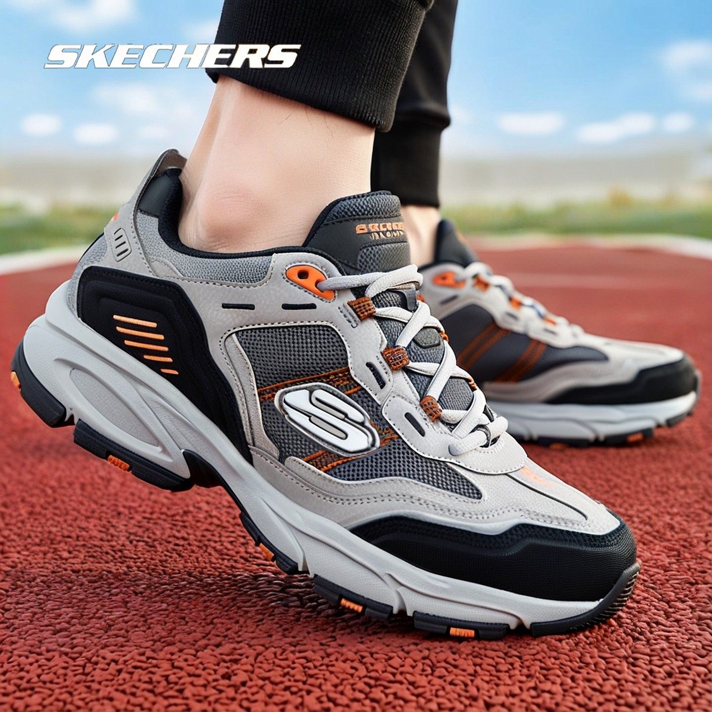 斯凯奇鞋户外徒步鞋男鞋2026春季运动鞋复古网面厚底鞋老爹鞋休闲,运动鞋new,运动休闲鞋,淘宝优惠券,粉丝福利购,淘宝优惠卷