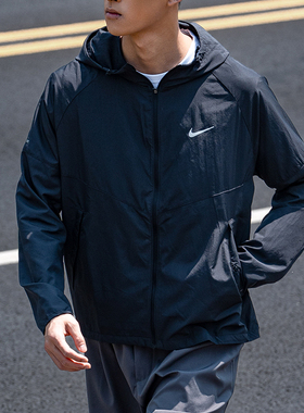 NIKE耐克外套男装官方旗舰店正品商场同款新品连帽梭织夹克DD4747