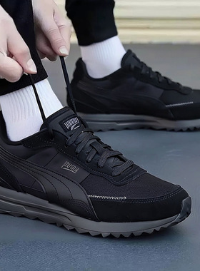 Puma彪马黑武士男鞋女鞋2026春季新款运动鞋透气网面休闲鞋397377