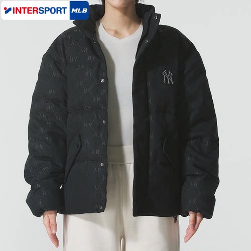 MLB官方情侣羽绒服男女外套26夏季新款宽松保暖运动夹克3ADJM0956