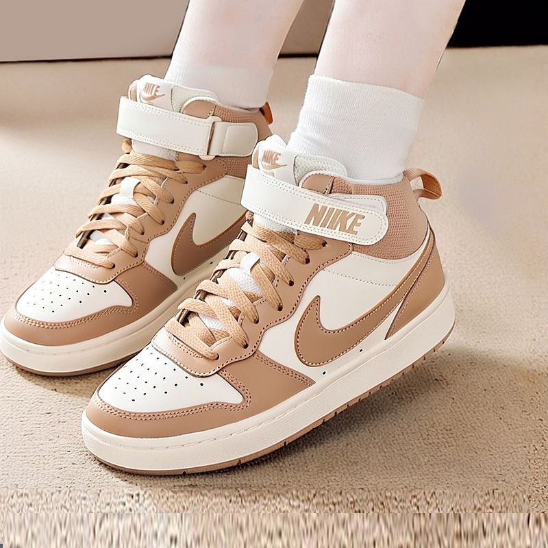 NIKE耐克官方正品COURT板鞋女鞋2025冬季款高帮休闲运动鞋CD7782
