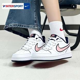 Nike耐克女款板鞋旗舰店正品女鞋 2026新款休闲鞋COURT大童运动鞋