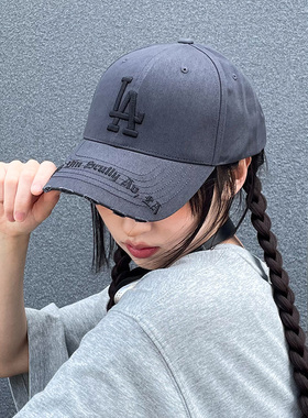 MLB正品鸭舌帽男帽2025秋季女帽大标刺绣棒球帽休闲帽子3ACPKP02N