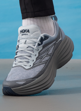 HOKA跑鞋男鞋女鞋Bondi 8 TS Caged运动鞋邦代 8马拉松缓震跑步鞋
