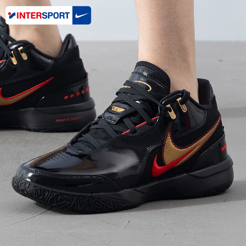 NIKE耐克球鞋男ZOOM LEBRON NXXT GEN黑红布朗尼一代篮球鞋运动鞋