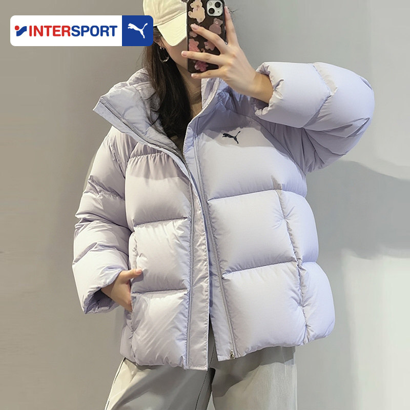 PUMA彪马正品女款羽绒服冬季新款连帽休闲宽松运动羽绒外套691045,运动服/休闲服装,运动羽绒服,淘宝优惠券,粉丝福利购,淘宝优惠卷