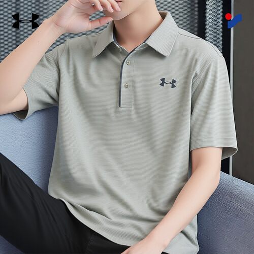 茵特|UA安德玛短袖POLO衫男士2026夏季新款运动服透气T恤1290140
